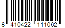 Barcode 8410422111062