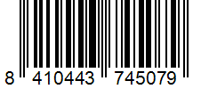Barcode 8410443745079