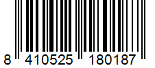 Barcode 8410525180187