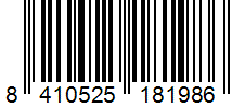 Barcode 8410525181986