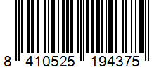 Barcode 8410525194375