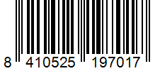 Barcode 8410525197017