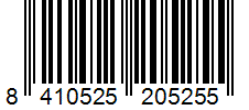 Barcode 8410525205255