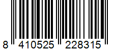 Barcode 8410525228315