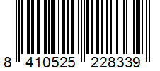 Barcode 8410525228339