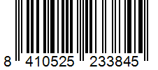 Barcode 8410525233845