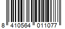 Barcode 8410564011077
