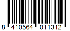 Barcode 8410564011312
