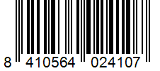 Barcode 8410564024107