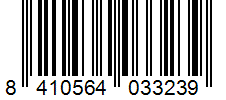 Barcode 8410564033239