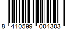 Barcode 8410599004303