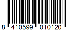 Barcode 8410599010120