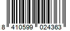 Barcode 8410599024363