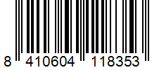 Barcode 8410604118353