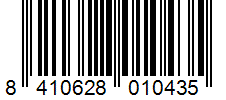 Barcode 8410628010435