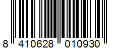 Barcode 8410628010930