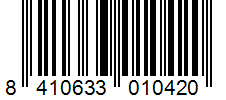 Barcode 8410633010420
