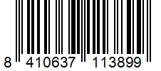 Barcode 8410637113899