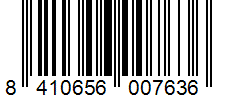 Barcode 8410656007636