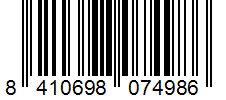 Barcode 8410698074986