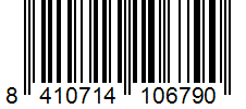 Barcode 8410714106790