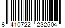 Barcode 8410722232504