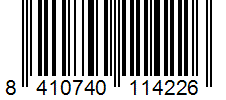 Barcode 8410740114226