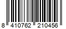 Barcode 8410762210456