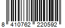 Barcode 8410762220592