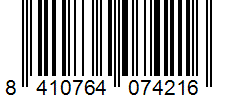 Barcode 8410764074216