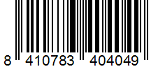 Barcode 8410783404049