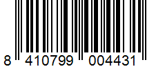 Barcode 8410799004431
