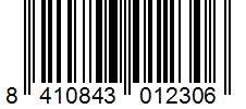 Barcode 8410843012306