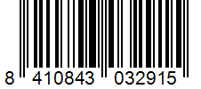 Barcode 8410843032915