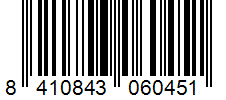 Barcode 8410843060451