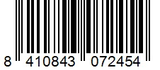 Barcode 8410843072454