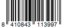 Barcode 8410843113997