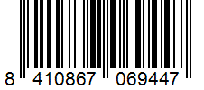 Barcode 8410867069447