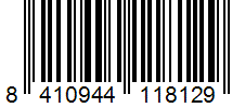 Barcode 8410944118129