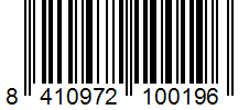Barcode 8410972100196
