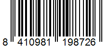 Barcode 8410981198726