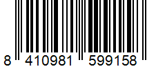 Barcode 8410981599158