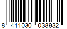 Barcode 8411030038932