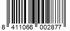 Barcode 8411066002877