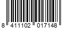 Barcode 8411102017148