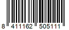 Barcode 8411162505111