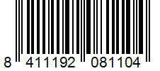 Barcode 8411192081104