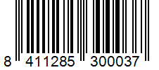 Barcode 8411285300037