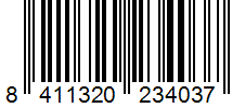 Barcode 8411320234037