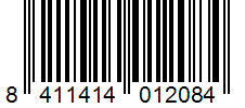 Barcode 8411414012084